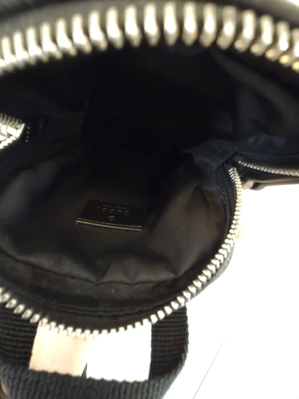 Authentic Gucci Black Mini Crossbody Off The Grid GG Bag